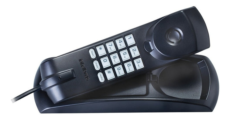 Telefone Gôndola Com Fio Tc 20 Preto Intelbras