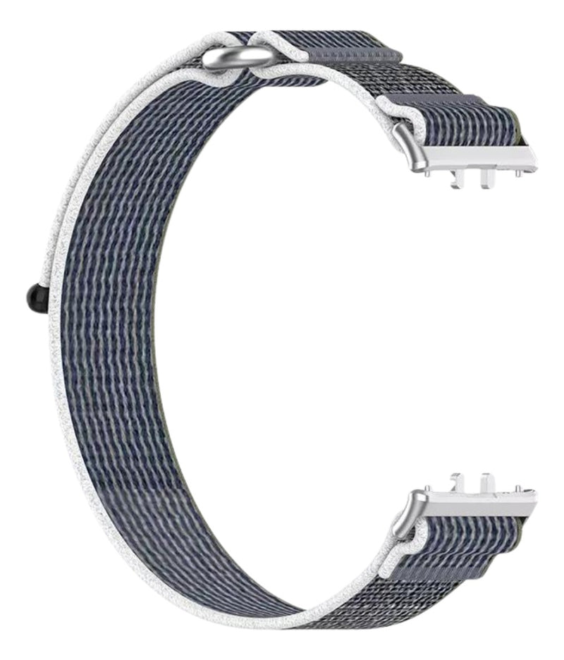 Pulseira Fecho Silicone Para Samsung Galaxy Fit 3 Sm-r390 Cor Nude Largura Da Pulseira 20 Mm