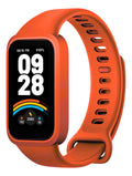 Pulseira 2em1 Protetora Para Xiaomi Smart Band 9 Active 1.47 Cor Rosa-claro