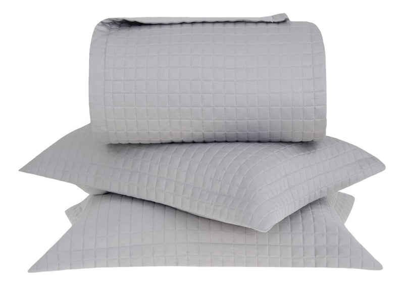 Kit Colcha Solteiro Buddemeyer Vision New Colors Branco 2pçs