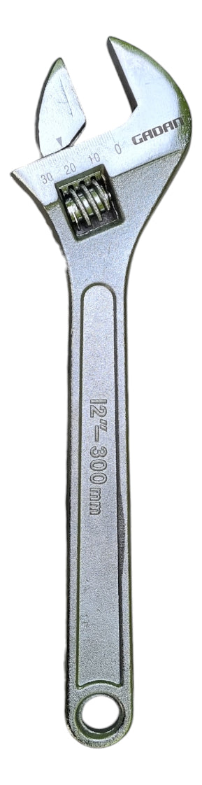 Chave Inglesa Ajustável 300mm 12 Pol Cromada Western