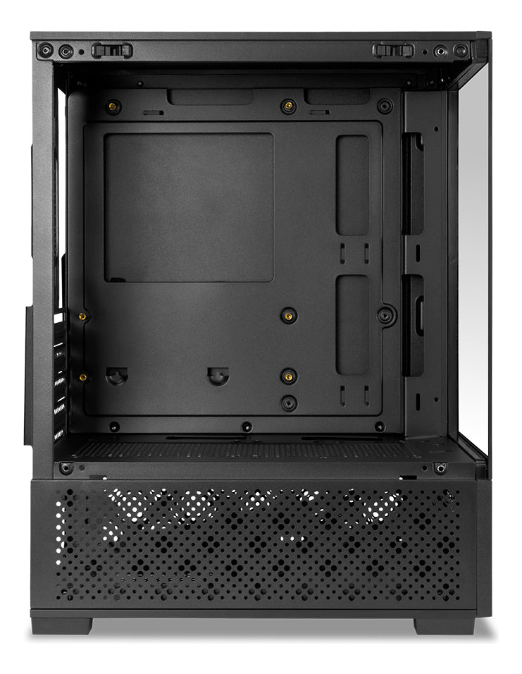 Gabinete Gamer Tgt Legion, Mini-tower, Lateral De Vidro Preto