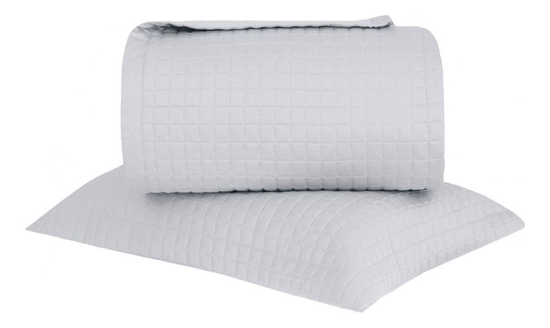 Kit Colcha Solteiro Buddemeyer Vision New Colors Branco 2pçs