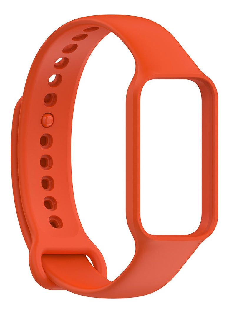 Pulseira De Silicone Colorida Para Xiaomi Mi Band 8 Active Cor Lilás
