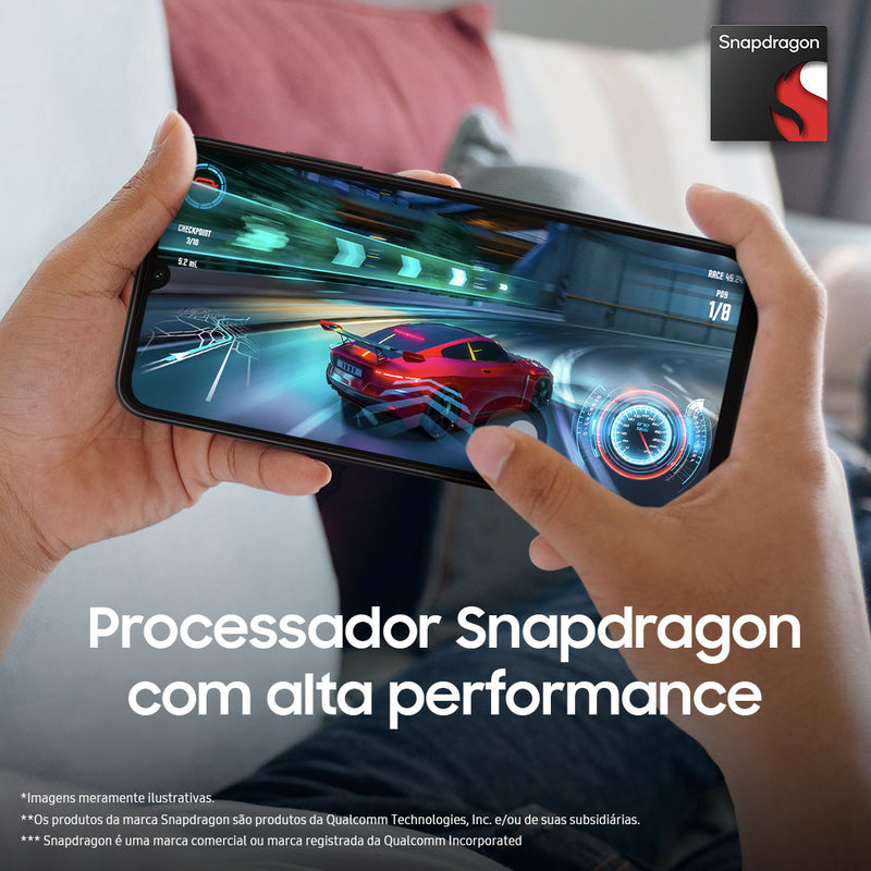 Samsung Galaxy A05s 128 GB Dual SIM Tela Infinita de 6,7'' Cor Violeta 6 GB RAM