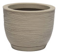 Vaso Planta Decorativo Polietileno Jardim Bojo Escovado N1