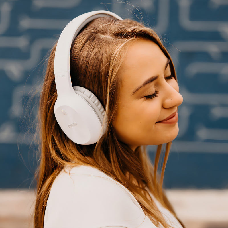 Fone de ouvido over-ear sem fio Edifier W800BT Plus preto