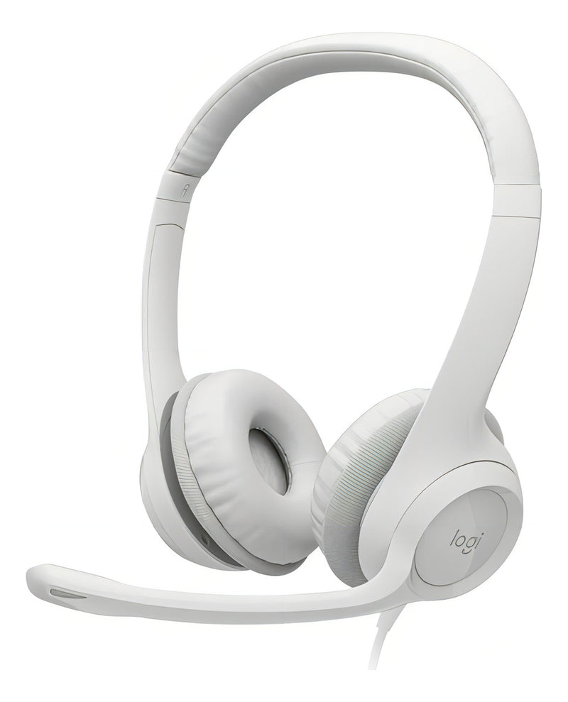 Headset com fio USB Logitech H390 Preto