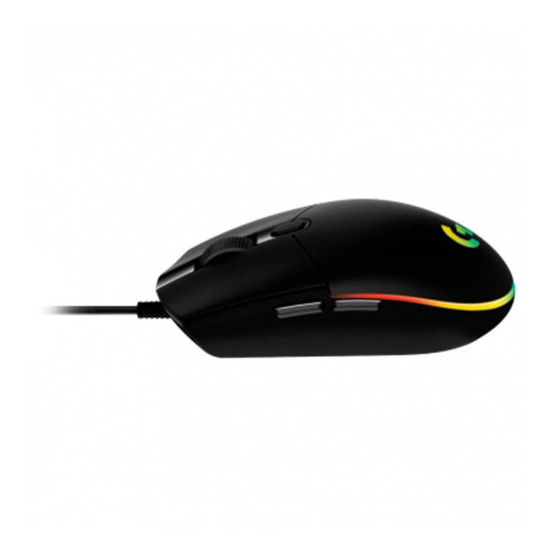 Mouse Gamer Logitech G203 RGB LIGHTSYNC, até 8.000 DPI, Preto
