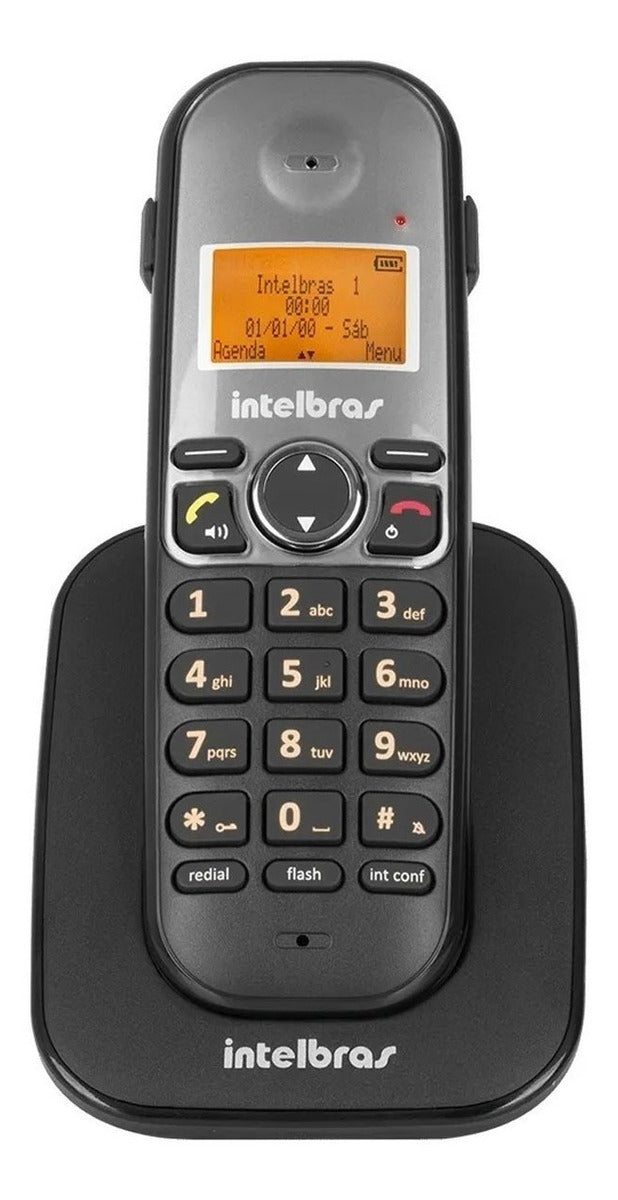 Telefone Ts 5120 Sem Fio Intelbras Preto