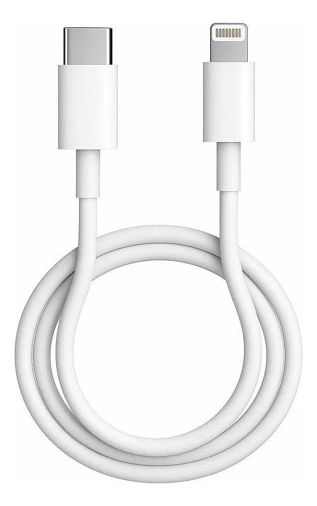 Cabo Carregador Turbo Tipo C Para iPhone 8 X Xr 11 12 13 14 Pro Max Cor Branco Dtimp