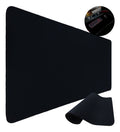 Mouse Pad Gamer 90x40 Escritório Alta Qualidade Preto Liso Isoprene