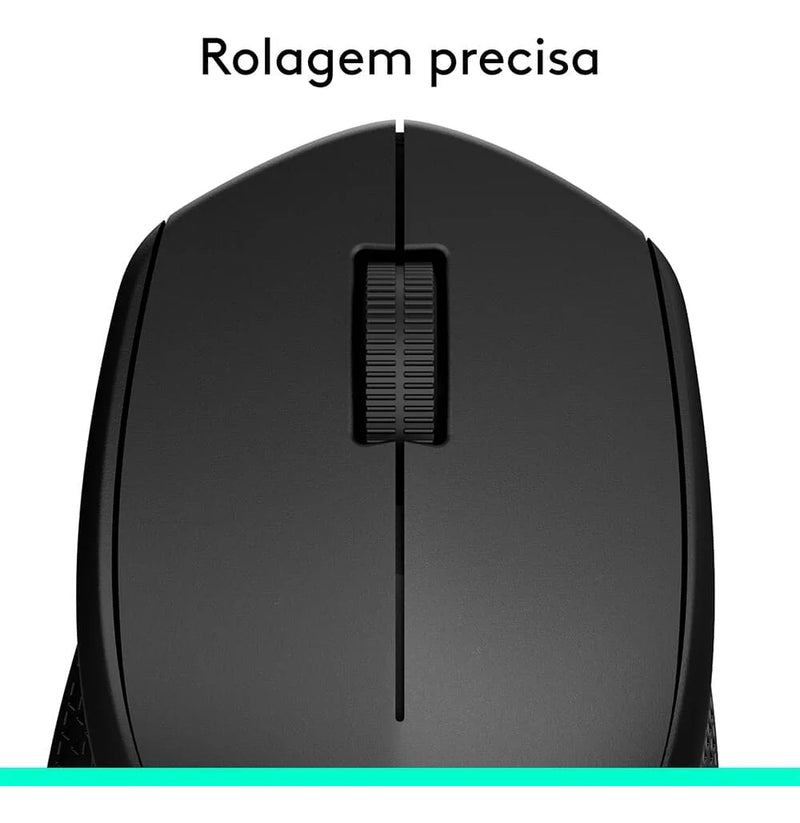 Mouse Logitech M280 S/fio Rc Nano Vermelho