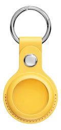 Capa Case De Couro Para Airtag Com Chaveiro Premium