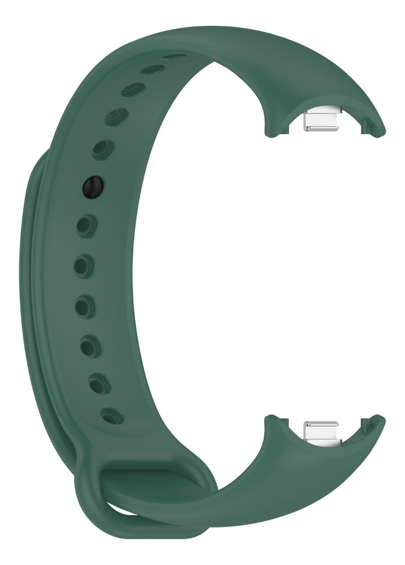 Pulseira Silicone Trava Metal Sport Compatível C/ Mi Band 8 Cor Vermelho