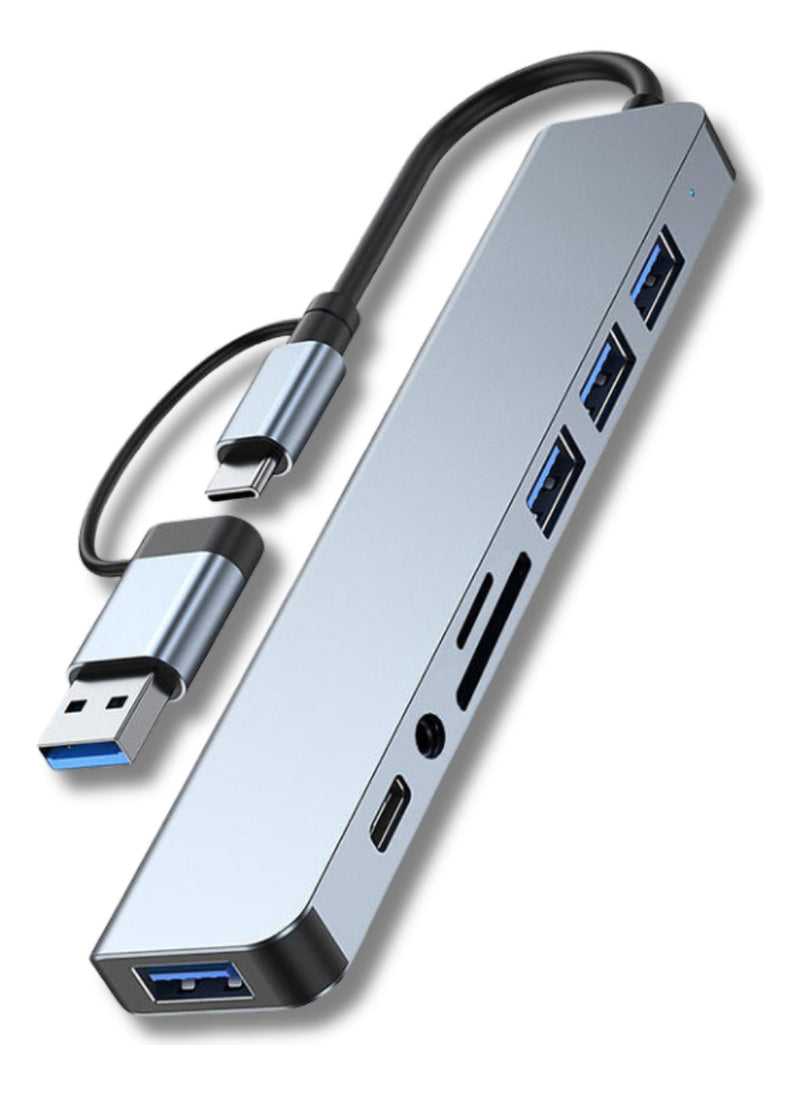 Hub Usb 8 Portas Usb 3.0 5 Gbps Extensor Adaptador Usb 3.0 Computador Pc Notebook Pdo Store