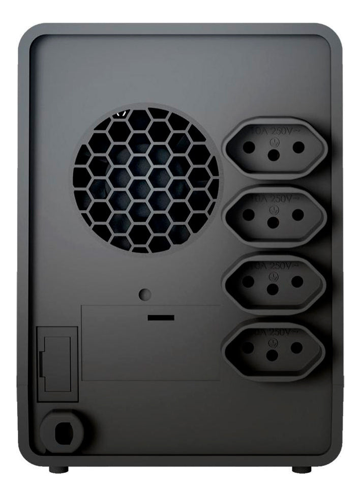 Nobreak Sms Lite 600va 29202 Entrada Bivolt E Saída 115v Cor Preto