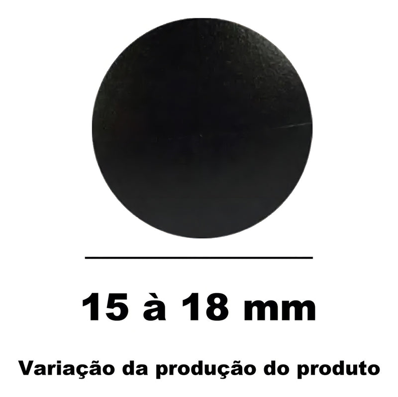 Fita Fechamento Portão 50m X 10cm + 50 Arrebite P/acabamento Cor Preto