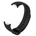 Pulseira De Silicone Trava Metal Sport Para Xiaomi Mi Band 9 Cor Vermelho