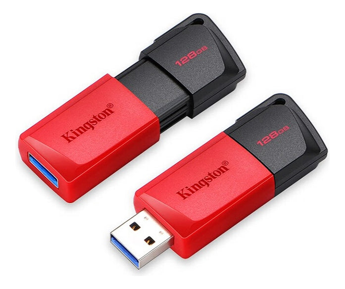 Pendrive 128gb Kingston Datatraveler Exodia M 128gb Dtxm 3.2 Cor Vermelho