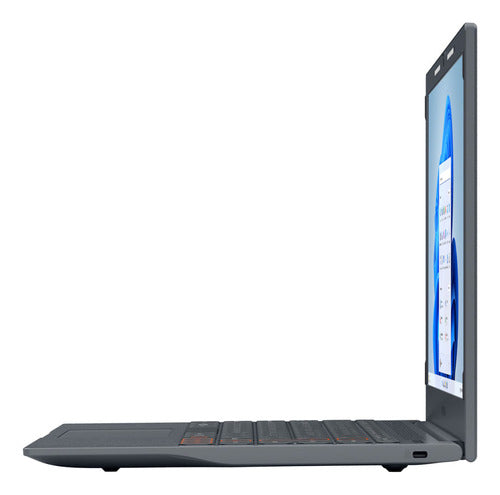 Notebook Positivo Vision C14 Lumina BAR Celeron 4GB 128GB eMMC Tela 14 Polegadas HD Antirreflexo Windows 11 Tecla Link Cinza