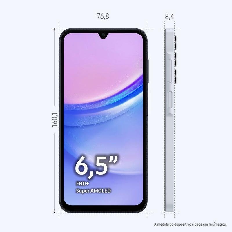 Samsung Galaxy A15 4G Dual SIM 128 GB Azul-escuro 4 GB RAM
