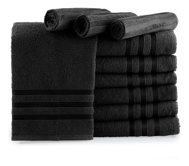Kit 5 Toalhas De Rosto Para Salão 45x70 - Europa - Color