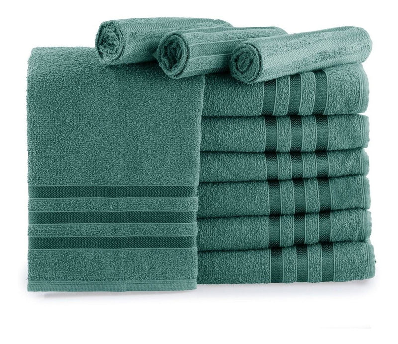 Kit 5 Toalhas De Rosto Para Salão 45x70 - Europa - Color