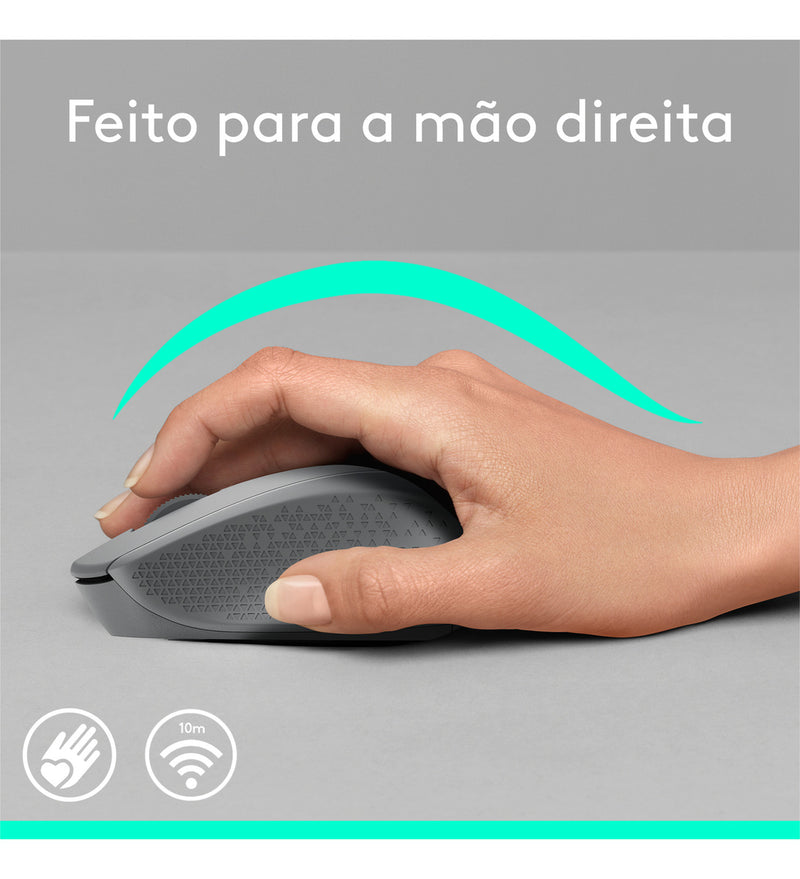 Mouse Logitech M280 S/fio Rc Nano Vermelho