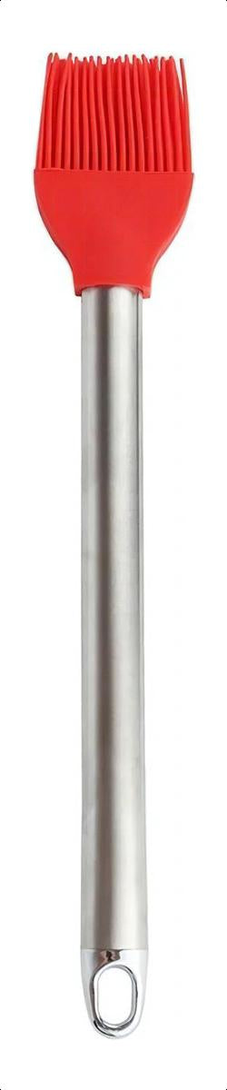 Pincel Culinário Inox Silicone Utensílio 25cm