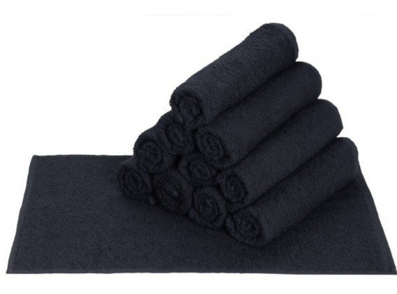 Kit 30 Toalhas Rosto Salão Barbearia E Cabeleireiro Atacado