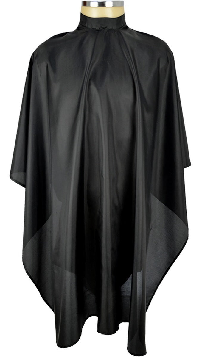 Capa De Corte Cabeleireiro / Barbearia Nylon Preto Pentale