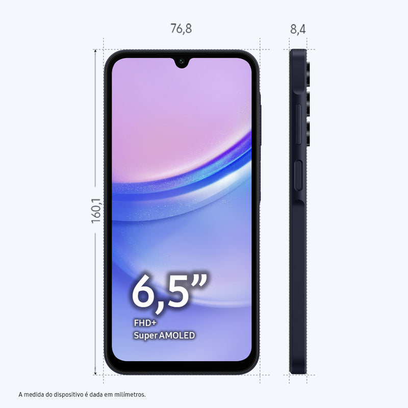 Samsung Galaxy A15 4G Dual SIM 128 GB Azul-escuro 4 GB RAM