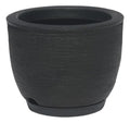 Vaso Planta Decorativo Polietileno Jardim Bojo Escovado N1