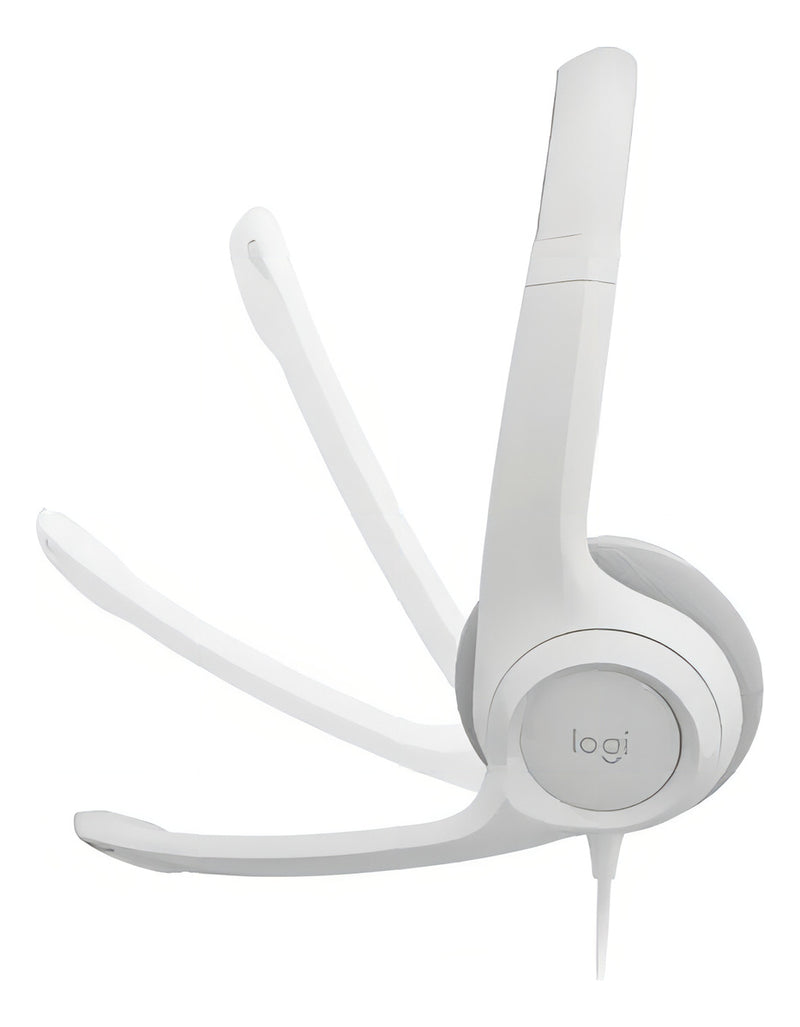 Headset com fio USB Logitech H390 Preto