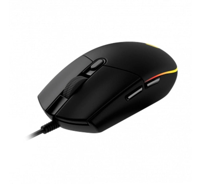 Mouse Gamer Logitech G203 RGB LIGHTSYNC, até 8.000 DPI, Preto