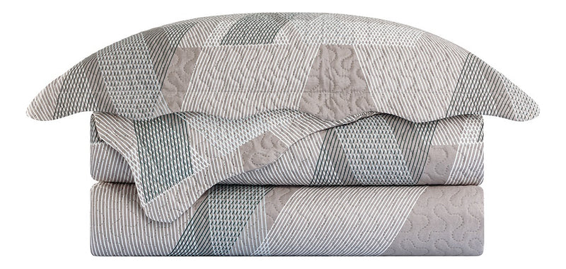 Colcha King Size Estampada Patchwork 2,80 X 2,60m