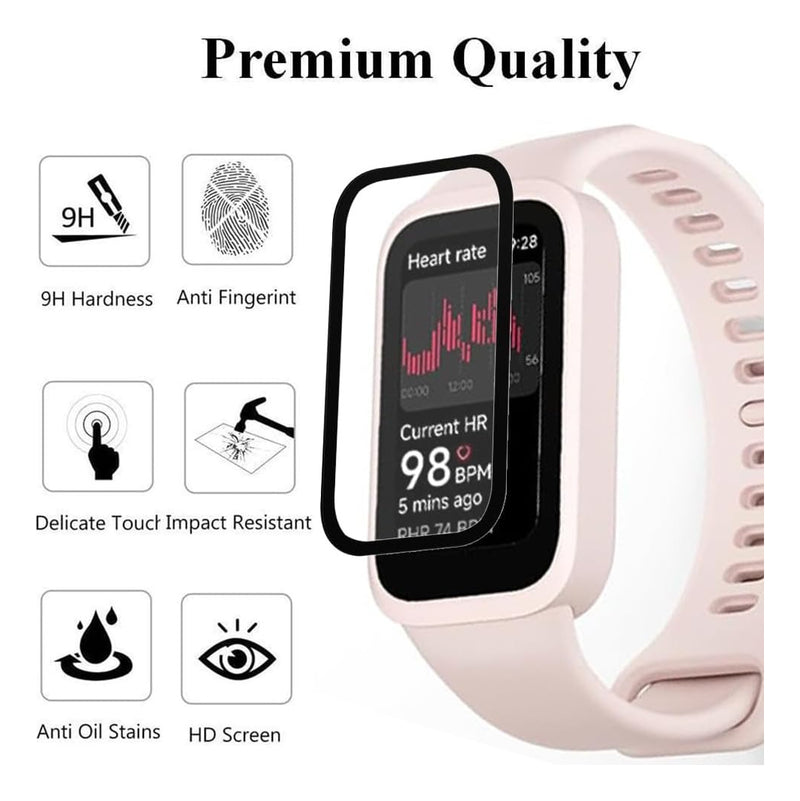 Película 3d 9d Cerâmica Para Redmi Watch 3 4 5 Active Lite