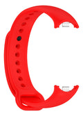 Pulseira Silicone Trava Metal Sport Compatível C/ Mi Band 8 Cor Vermelho