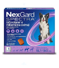 Comprimido antiparasitário para pulga carrapato vermes sarnas Merial NexGard Spectra TABLETE para cão de 15.1kg a 30kg