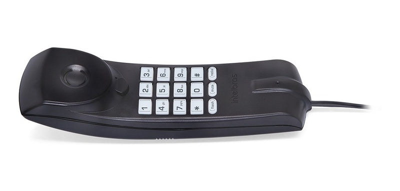Telefone Gôndola Com Fio Tc 20 Preto Intelbras