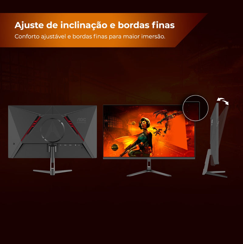Monitor Gamer Aoc 24 180hz 1ms Hdr Ips 24g30e