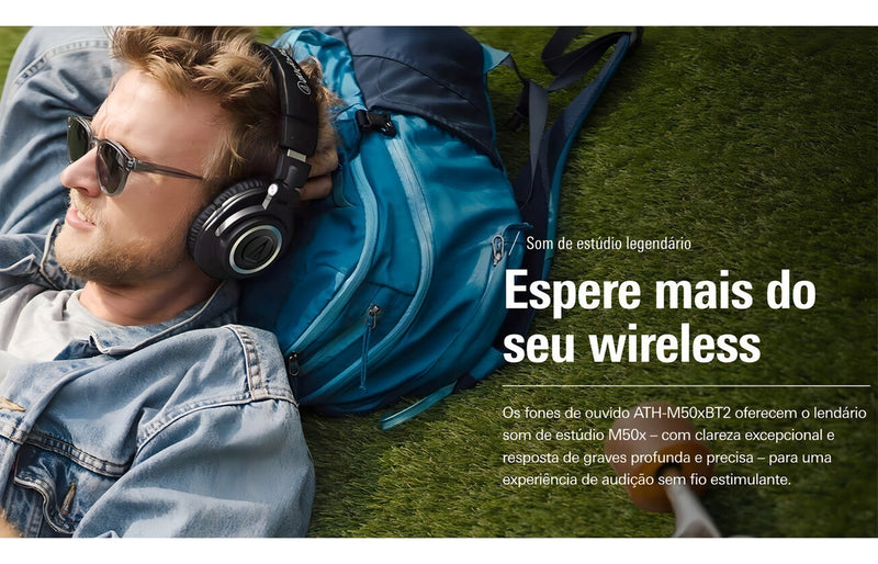 Audio-Technica ATH-M50x - Aparelhos auditivos profissionais