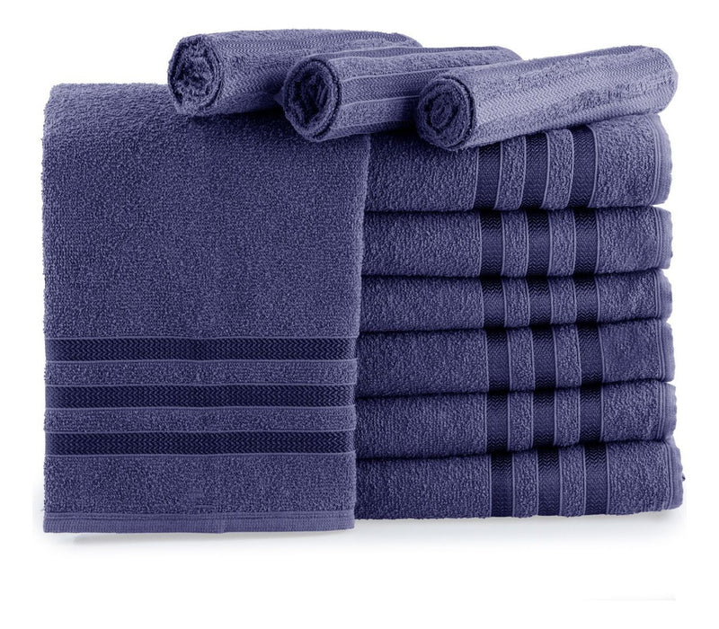 Kit 5 Toalhas De Rosto Para Salão 45x70 - Europa - Color