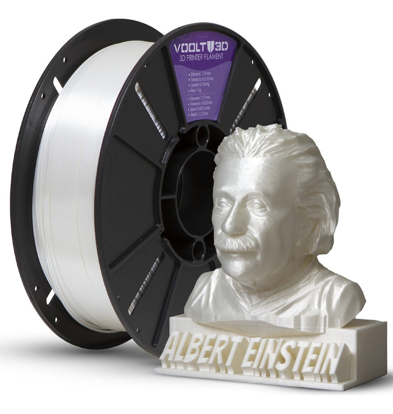 Filamento 3d Pla 1kg impressão 3d Premium 1.75mm Voolt3d cor preto