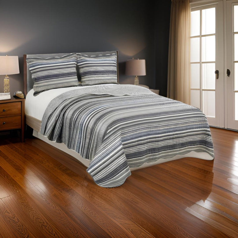 Colcha King Size Estampada Patchwork 2,80 X 2,60m
