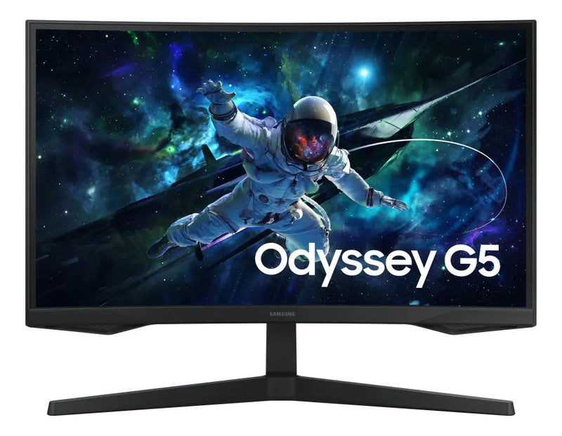 Monitor Gamer Samsung Odyssey G5, 27 , Qhd, 165hz Cor Preto