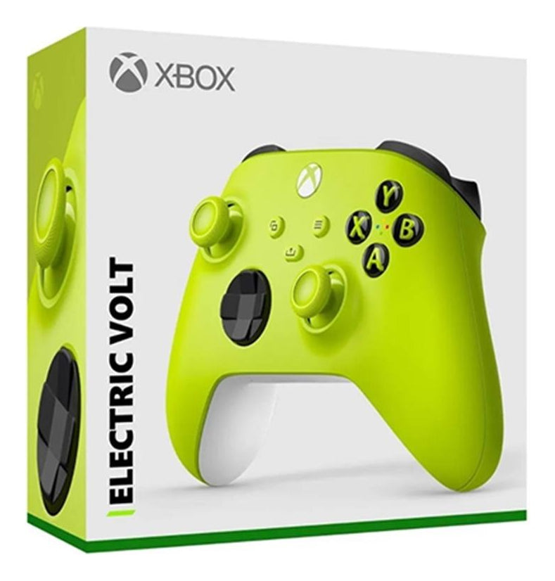Controle Joystick Sem Fio Microsoft Xbox Shock Blue