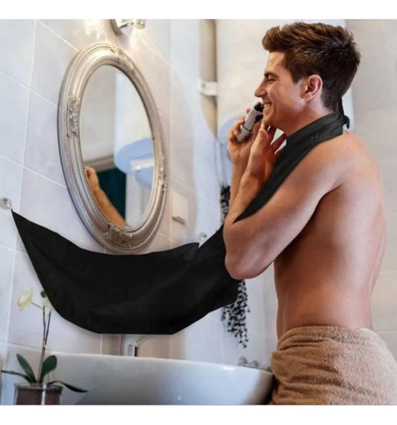 Capa Para Fazer Barba Em Casa /salão Barbearia Barbeiro Cort Cor Preto Lisa