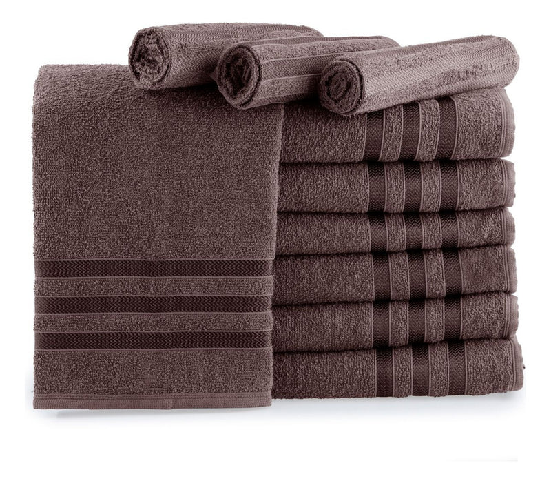 Kit 5 Toalhas De Rosto Para Salão 45x70 - Europa - Color